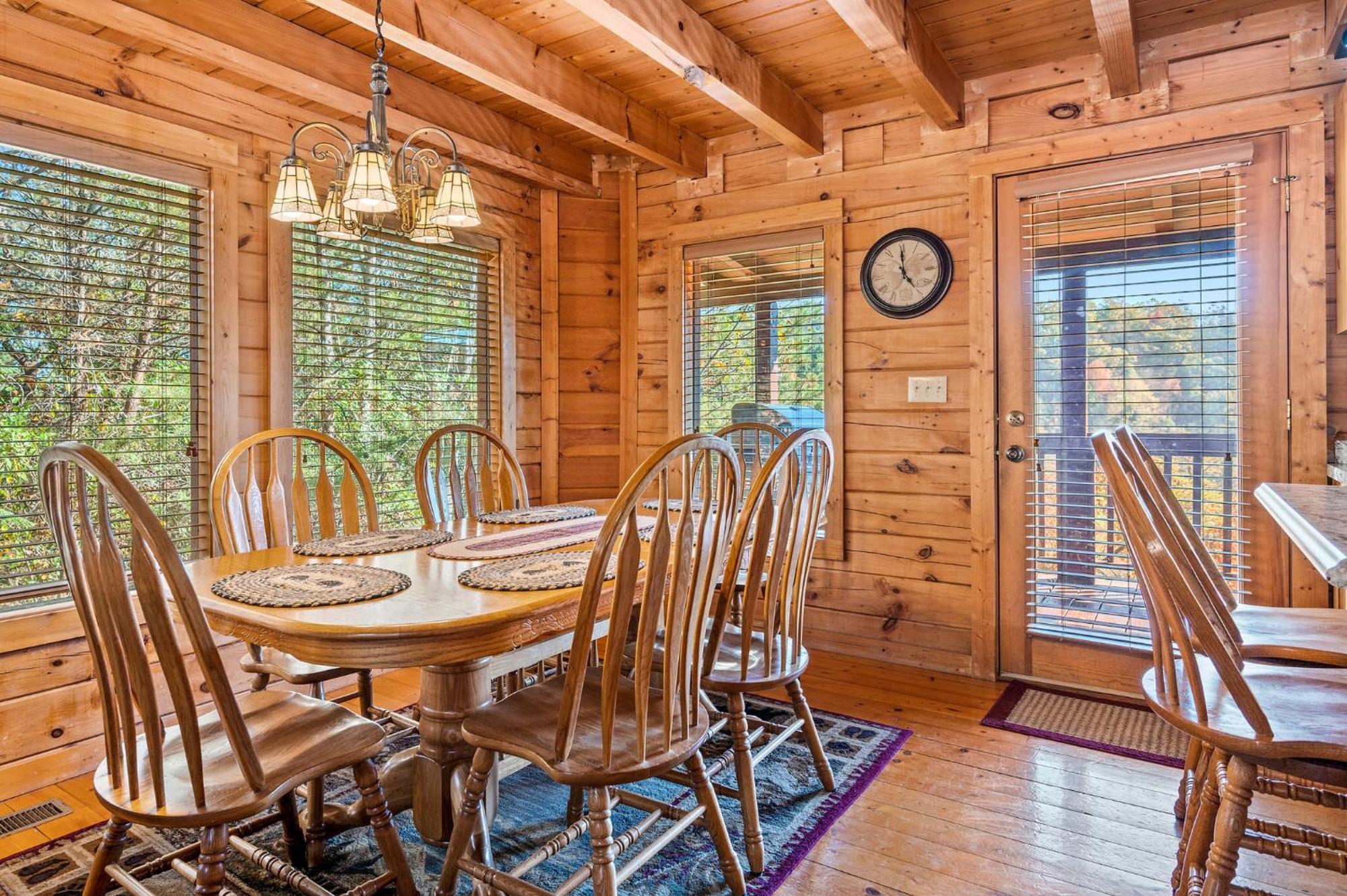Bearfoot Pines - True Log Cabin - Wi-Fi, Hot Tub, Fishing, Deck With Views! - Mins To Pf Sevierville Bagian luar foto