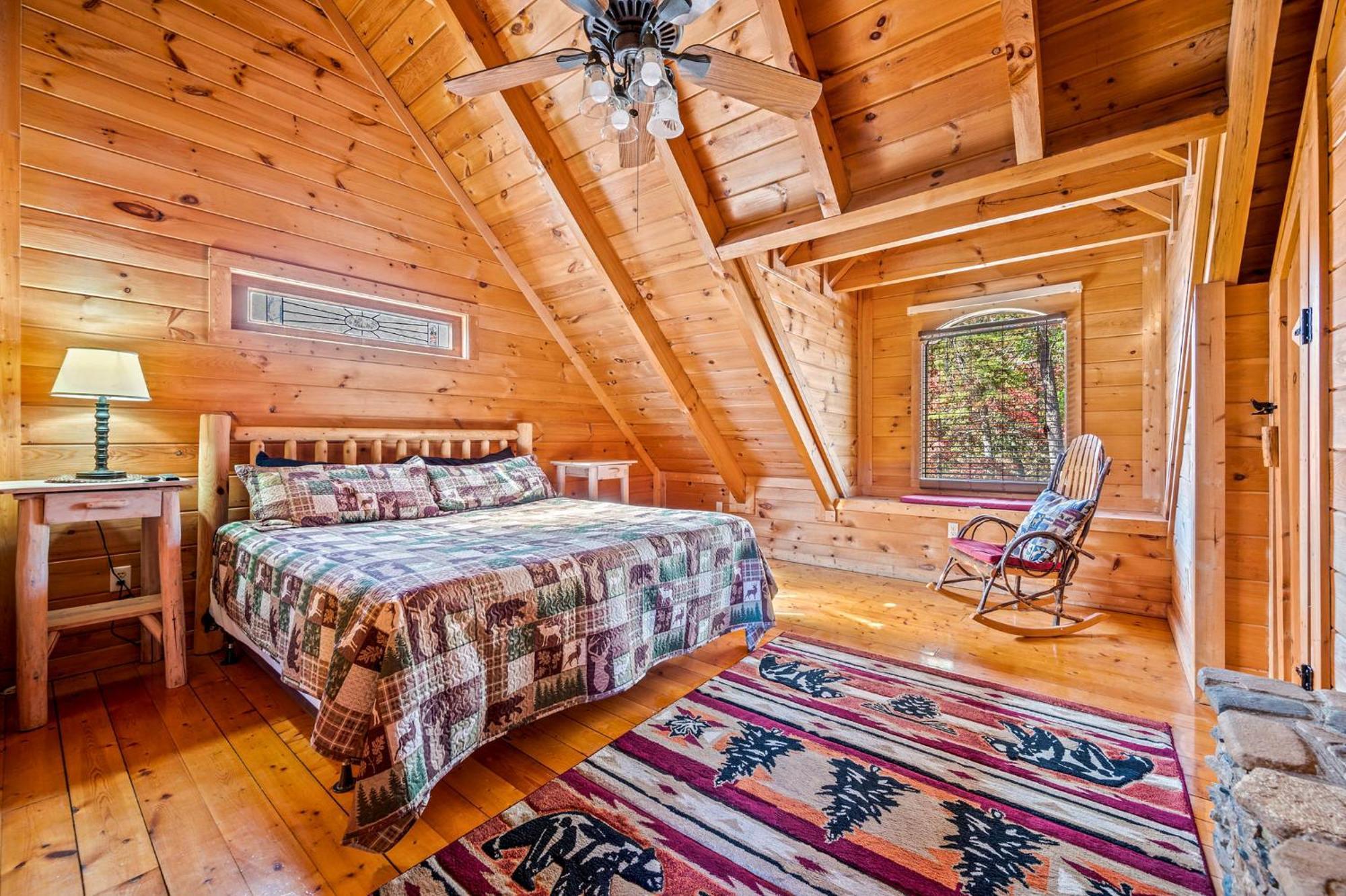 Bearfoot Pines - True Log Cabin - Wi-Fi, Hot Tub, Fishing, Deck With Views! - Mins To Pf Sevierville Bagian luar foto